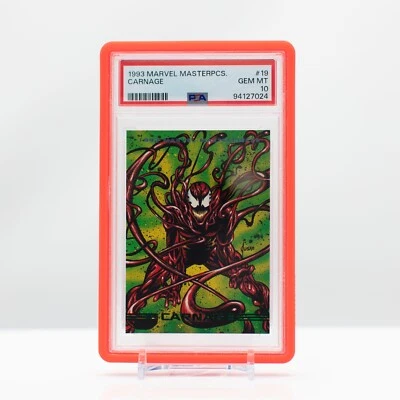 Marvel 1993 Marvel Masterpieces Carnage #19 PSA 10 Gem Mint - Image 1 of 4