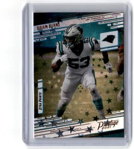 2021 Panini Prestige #79 Brian Burns Xtra Points Astral - Bild 1 von 2