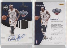 2016-17 Panini Limited Jersey Signatures Spotlight Gold /25 Archie Goodwin Auto