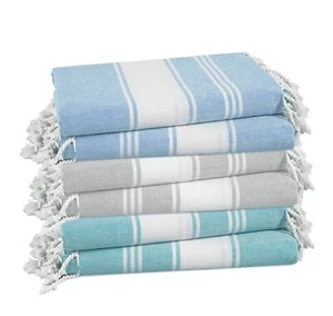 Beach Towels 6 Pack Bulk Beach Towels Oversized Pool Towels for Adults Pre-Wa... - Picture 1 of 8