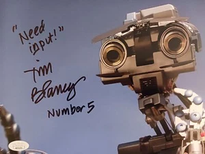 Tim Blaney Signed 8x10 Photo "Need Input!' Short Circuit Johnny 5 Autograph JSA - Picture 1 of 1