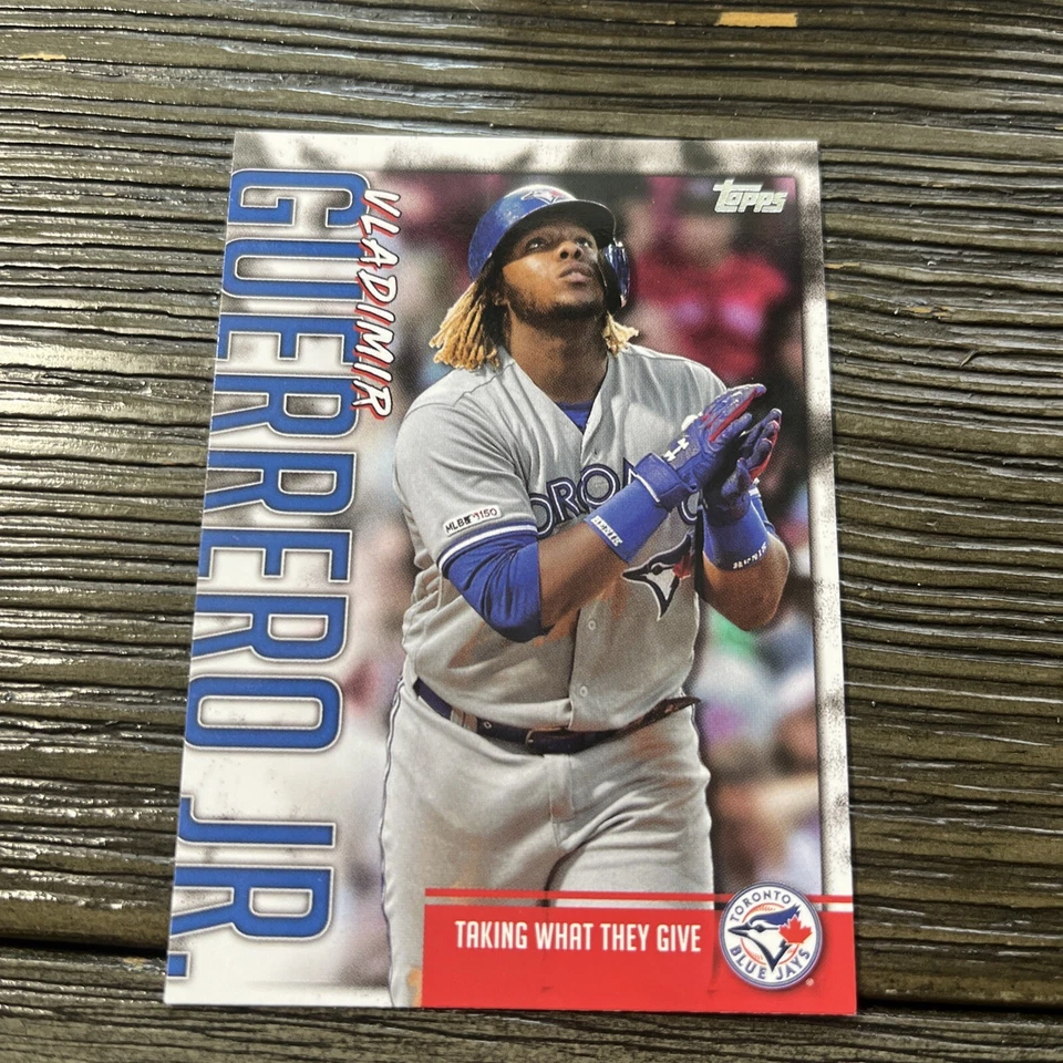 2020 Topps Series 1 #VGJ-16 VLADIMIR GUERRERO JR. Insert Taking What They Give - Image 1 of 1