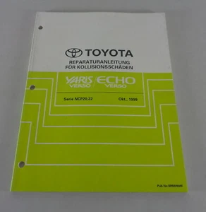 Manual De Taller Carrocería Toyota Yaris Verso / Echo Verso De 10/1999 - Imagen 1 de 1