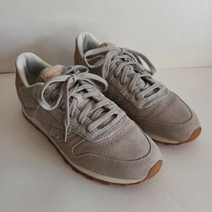 Reebok Classic Suede Leder grau Schuhe Turnschuhe BS7952 Größe Damen 10 gepflegt - Bild 1 von 12