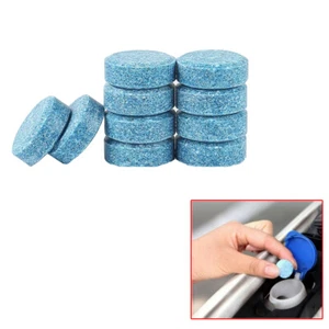 10x Solid Effervescent Tablet Car Windshield Washer Cleaning Cleaner Accessories - Picture 1 of 11