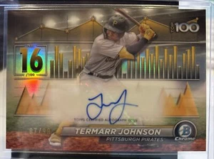 Bowman Termarr Johnson Top 100 2024 automático/99 - Imagen 1 de 3