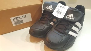 NEW Mens ADIDAS Excelsior 5 TR Lace Up Baseball Turf Shoes Black w/White Size 10 - Picture 1 of 9