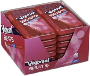 Vigorsol Beats Red Fruit, Gusto Frutti Rossi, Gomme da Masticare senza Zucchero - Bild 1 von 1