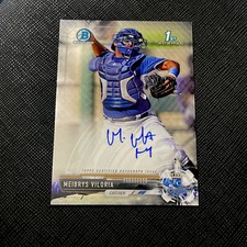 2017 Bowman Chrome Prospect Autographs #CPA-MV Meibrys Viloria AUTO Royals