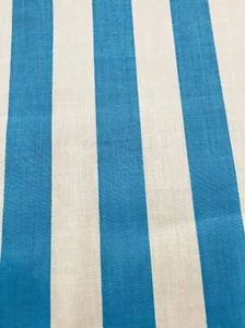 Premium 1" Stripe Poly Cotton Fabric Sold By The Yard. - Bild 1 von 1