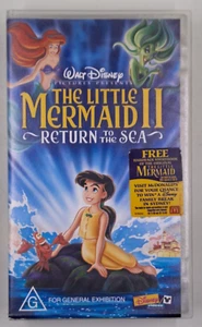The Little Mermaid II Return to the sea - Disney - 1989 - VHS CASSETTE - Tested. - Picture 1 of 8
