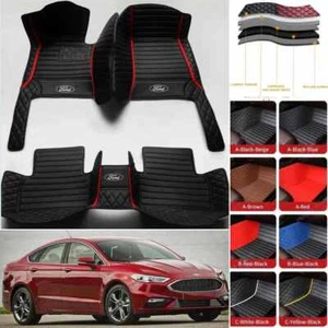 Fit for Ford Fusion 2013-2020 Luxury Custom Car Floor Mats Carpets Waterproof - Imagen 1 de 34