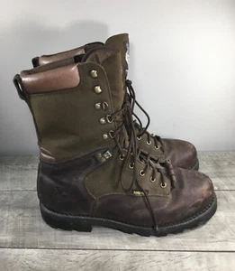 Georgia 1000 Gram G9014 Hiker Leather Work Soft Toe Mens Boots Size 13 Wide - Picture 1 of 10