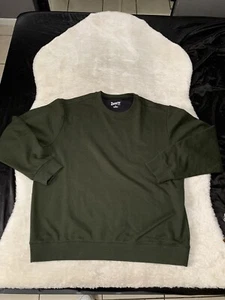 Duluth Trading Co Mens Olive Green Pullover Relaxed Fit Size XL Sweater - Picture 1 of 7