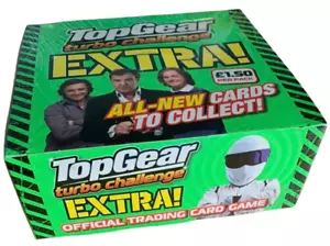 BBC Top Gear Turbo Challenge EXTRA Series 2 Sealed Booster Box 24 Pack Packets - Picture 1 of 2