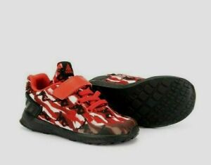 new adidas RAPIDARUN SpiderMan EL Infant Toddler Shoes sz 5k red sneakers