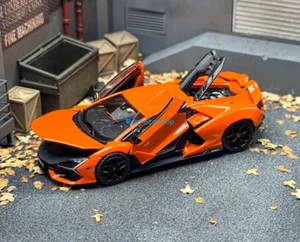 CR HH 1:64 Orange Revuelto LB744 Racing Sports Model Diecast Metal Car New - Picture 1 of 15