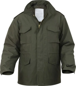 Camo M-65 Field Coat Camouflage Army M65 Tactical Uniform Military Jacket M1965 - Picture 1 of 39