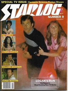 Starlog No.9 Oct.1977 LYNDA CARTER WONDER WOMAN, WILLIAM SHATNER, JARED MARTIN - Picture 1 of 1