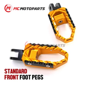 For Yamaha SCR950 2017-2019 Replacement Rider Wide Foot Pegs - Picture 1 of 10