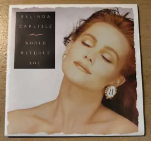 BELINDA CARLISLE * WORLD WITHOUT YOU * 7" SINGLE LTD EDN BOX SET VIRGIN VSX 1114 - Picture 1 of 5