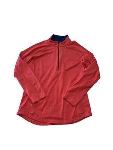 Icebreaker Women's XL Top Bodyfit Zone Long Sleeve Half Zip Merino Wool Altered - Picture 1 of 12