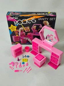 Juego de tocador vintage 1986 Barbie Barbie Rockers ARCO #7752  - Imagen 1 de 8