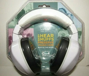 LUCID AUDIO BABY HEAR MUFFS 0-4 WHITE NOISE MUFFLE EARMUFFS - Picture 1 of 2