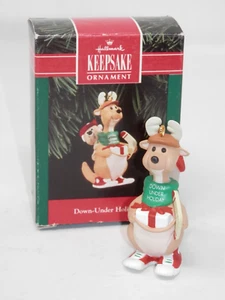 Hallmark Down Under Holiday Ornament - Christmas Kangaroo Koala 1992 Australia - Picture 1 of 9
