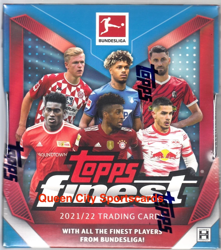 2021/22 Topps Finest Bundesliga Fútbol Caja Hobby Sellada de Fábrica Foto 1 de 1