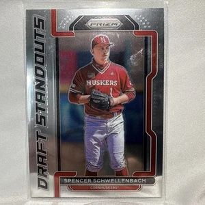 2021 Panini Prizm Spencer Schwellenbach Draft Standouts Atlanta Braves Rookie - Picture 1 of 10