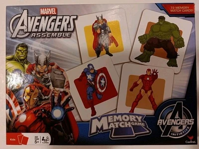 Avengers Assemble Memory Match Game by Marvel 5 And Up 72 Cards - Image 1 of 3