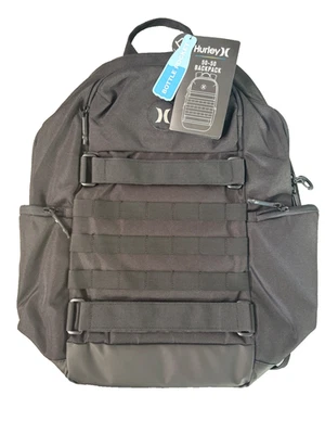 Mochila de monopatín Hurley 50 50 negra Foto 1 de 4