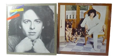 LOTTO DUE VINILI CLAUDIO BAGLIONI MUSICA ITALIANA E TU COME STAI STRADA FACENDO - Image 1 of 4