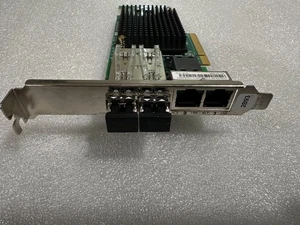 Emulex Corp P006931 4-Port PCIe (2x 10Gb FCoE, 2x 1GbE RJ45) Ethernet Adapter - Picture 1 of 5
