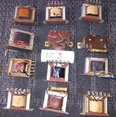Valve Output  Mains Transformers x 12 #3 - Image 1 of 3