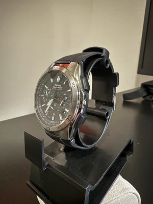 Reloj Casio Wave Ceptor WVQ-M410-1AJF resistente solar radio atómica Japón para hombre negro Foto 1 de 4
