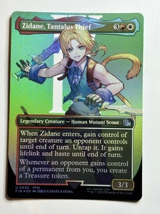 Zidane, Tantalus Thief (Borderless) FINAL FANTASY 405 Foil MTG Card LP-NM - Picture 1 of 2