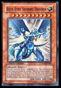 Yu-Gi-Oh! The Movie Promo Set #MOV-EN001 Blue-Eyes Shining Dragon - Bild 1 von 2
