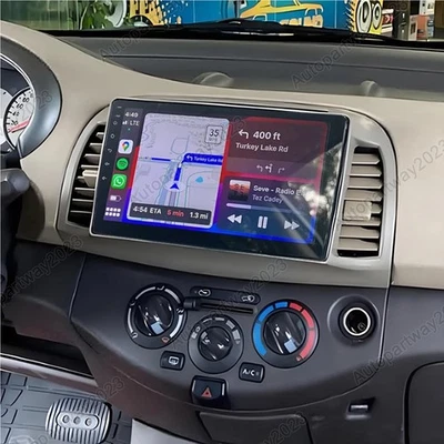 Für Nissan Micra 3 K12 2002-2009 Android 15 Autoradio CarPlay GPS Navi 2+32GB DE - Bild 1 von 4