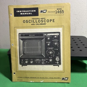 1971 B&K Model 1465 Triggered Sweep Oscilloscope Instruction Manual - Picture 1 of 1