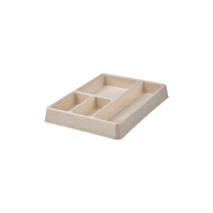 NUEVO IKEA HÖNSNÄT Cajón de Bambú Organizador de Cable Escritorio Natural Caja de Almacenamiento 29x21cm - Imagen 1 de 6