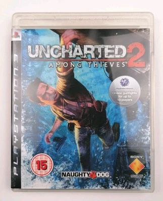 Uncharted 2 Among Thieves Sony Playstation PS3 Video Game - Imagen 1 de 3