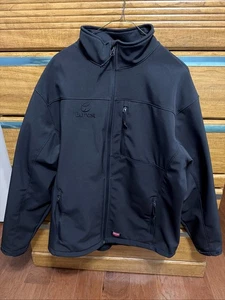 Red Kap Work Jacket Deluxe Soft Shell Industrial Uniform BlackSize L Used-Like N - Picture 1 of 7