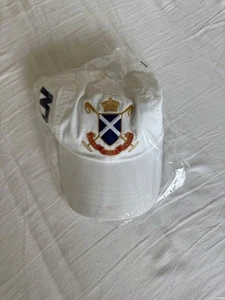 Polo Ralph Lauren Blackwatch Polo Team Cap Hat Adult Adjustable Cotton White - Picture 1 of 2