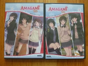 Amagami SS 6-DVD Complete Collection One + Two 2 Eps 1-24 + OVA Sentai Filmworks - Imagen 1 de 3