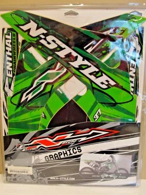N-Style Kawasaki Paint Graphic, # N40-3263 Foto 1 de 4
