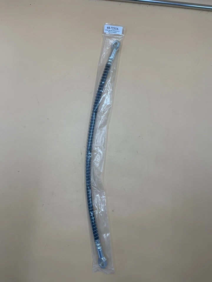 TRIUMPH REAR BRAKE HOSE 20 1/2" 60-7233 750 TR7 T140 1979-1982 UK MADE LOCKHEED - Image 1 of 4