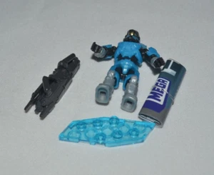 MEGA CONSTRUX HALO INFINITE 5 - BLUE SPARTAN AMUBIS WITH FLAME THROWER