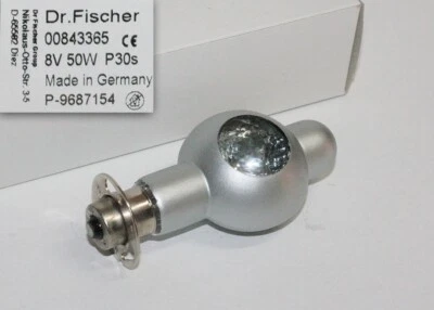 Lampadina Dr. Fischer 8v 50w P30s lampada per proiettore film 8 e super 8 - - Immagine 1 di 4